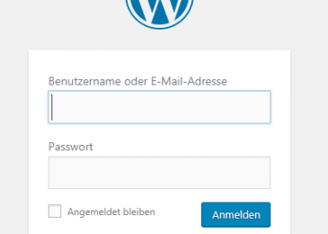 WordPress-Passwort vergessen?