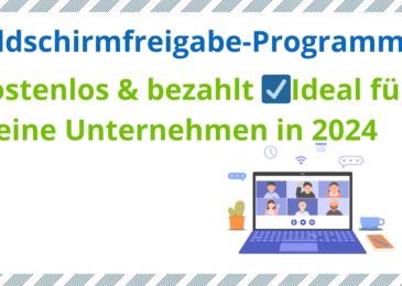 Die 3 besten Bildschirmfreigabe-Programme für kleine Unternehmen 2024