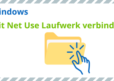 Laufwerke mit Net Use unter Windows verbinden