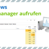 Windows 10 Taskmanager aufrufen