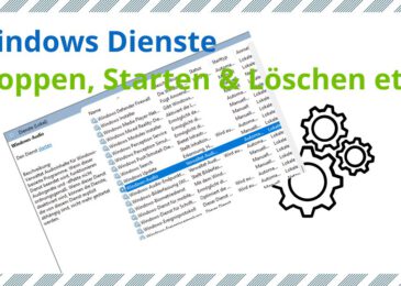 Wie lässt sich ein Windows 10 Dienst löschen?