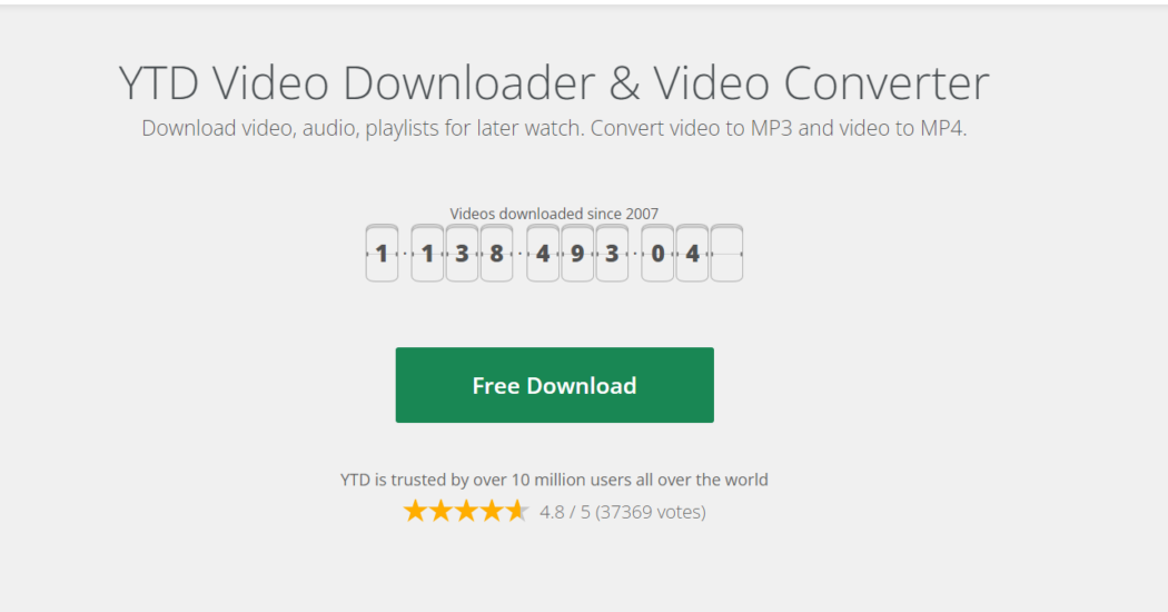 YTD Video Downloader 