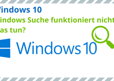 Windows Suche funktioniert nicht – Was tun?