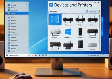 Klassische Drucker und die Geräteansicht in Windows 11