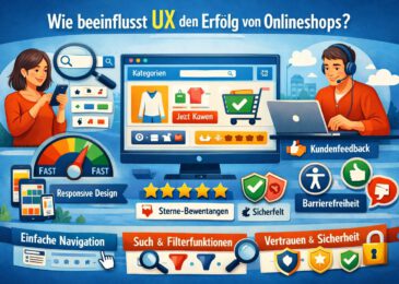 Wie beeinflusst UX den Erfolg von Onlineshops?
